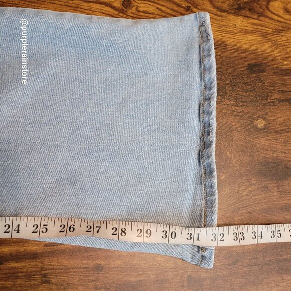 Kancan Jeans Size 31 High Rise Flare Stretch Light Wash Denim Western Rodeo - Picture 9 of 12